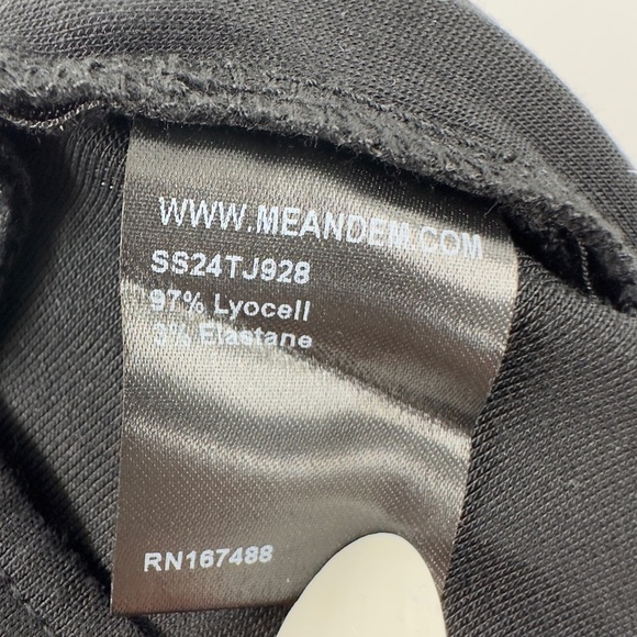 ME+EM Interlock Pleated Sweatpant Joggers Womens 12 High Rise Pockets Comfy - Picture 6 of 11